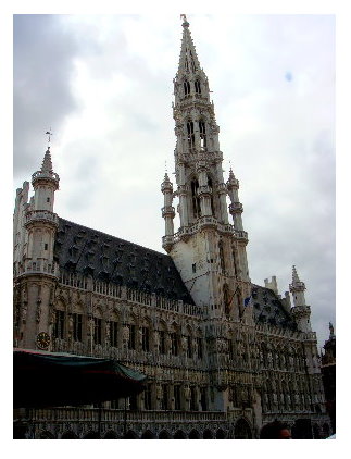 Town Hall or Hôtel de ville, Grand Place in Brussels