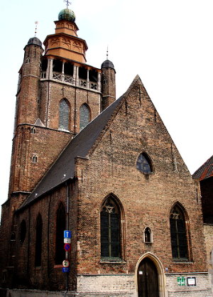 Jerusalem church in Bruges