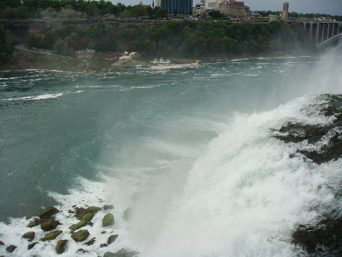 The Edge of the water fall - Niagara Falls
