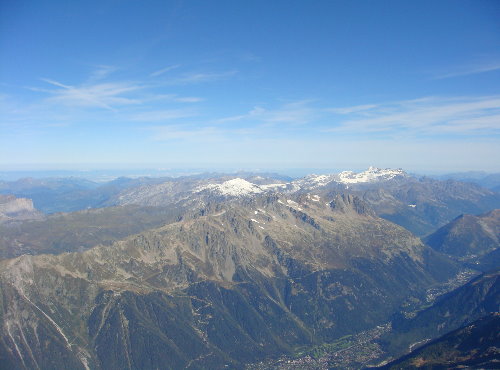 View from Aiguille du Midi - Mont Blanc, France, Europe