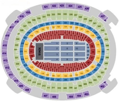 Madison Square Garden - MSG seating chart