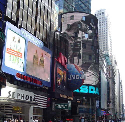 Nasdaq -Times Square, Manhattan, New York City