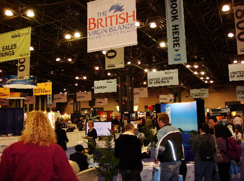 New York Times Travel Show at Javits Center, NYC, 2009