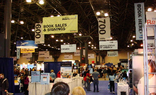New York Times Travel Show 2009 at Jacob Javits Center