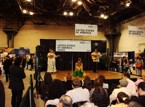 A show at Travel Show 2009, Nyc, Jacob Javits Center