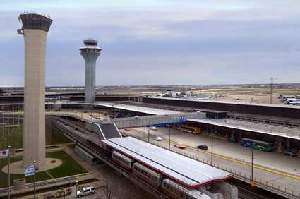 chicago O' Hare Airport terminal