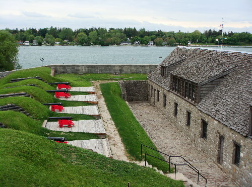 Old fort Niagara - lake ontario 