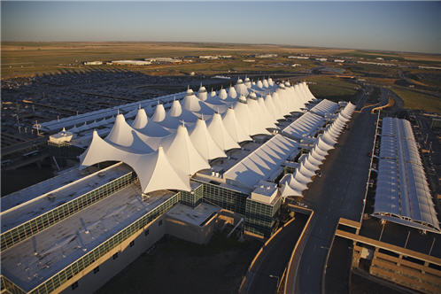 DIA - Denver Airport terminals