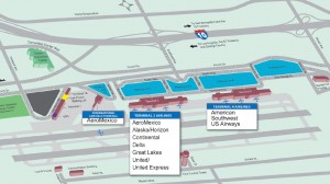 los-angeles ONTARIO-AIRPORT parking-map and rates